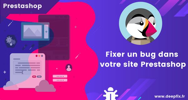fixer une erreur sur prestashop